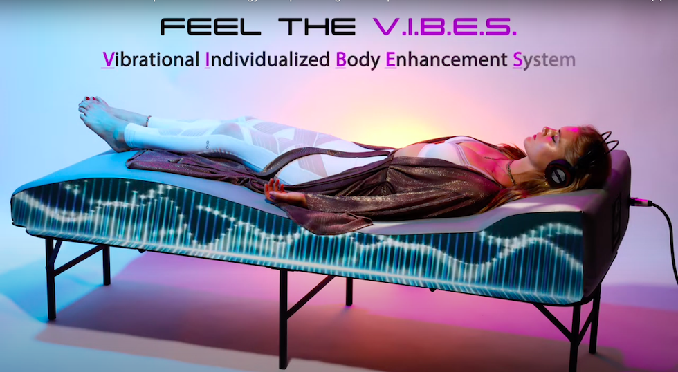 Bioharmonic Technologies Vibrational Individualized Body Enhancement Systems (VIBES).